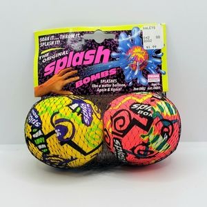 Vintage 90s Splash Bombs new in package water balls